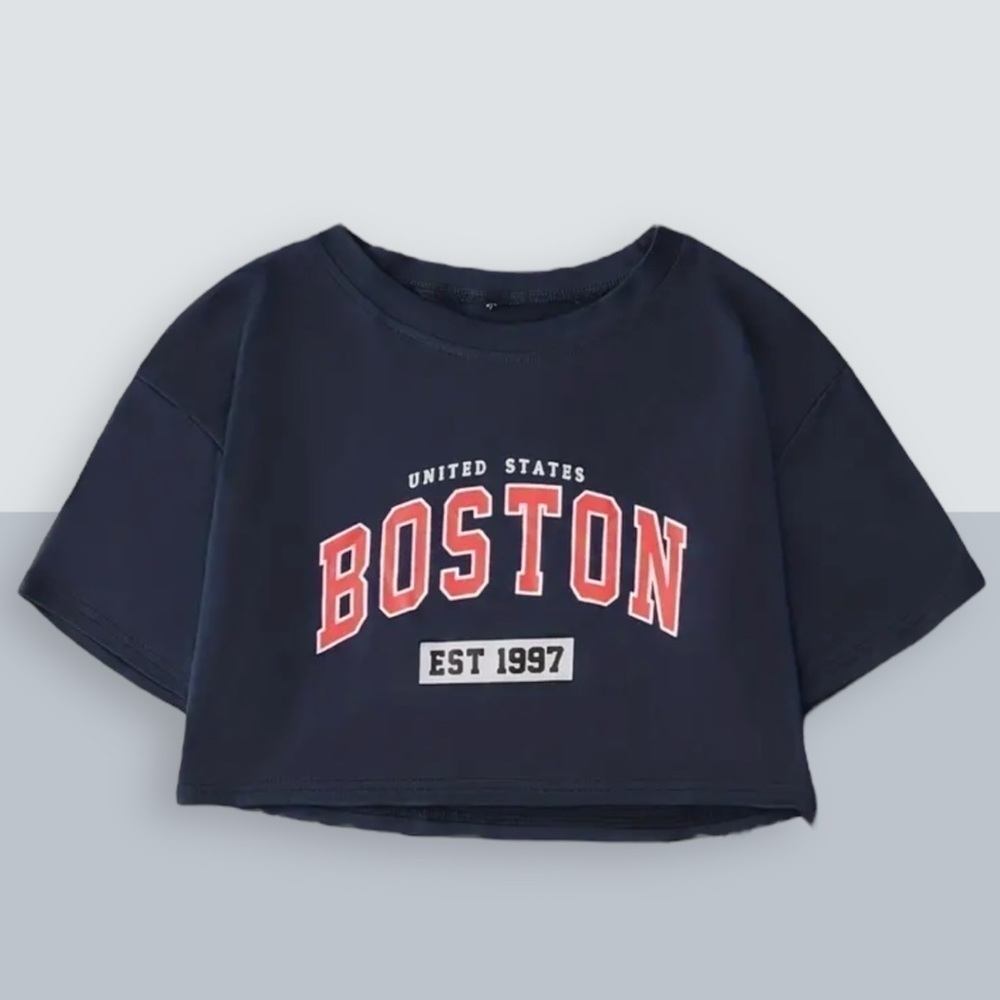 Boston Crop Top